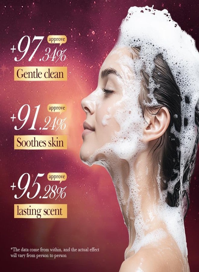 DLZZRS Essential Oil Soap, Rose Flower Gold Foil Diamond Handmade Soap, Gentle Care & Clean Skin Oil-control Moisturizing Bath Bar Soap Deep Nourishes Your Skin, Plant Body Bath Soap (Rose) - Image 2
